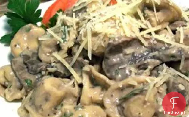 Absolutnie Wspaniałe Portobello Pieczarki Tortellini