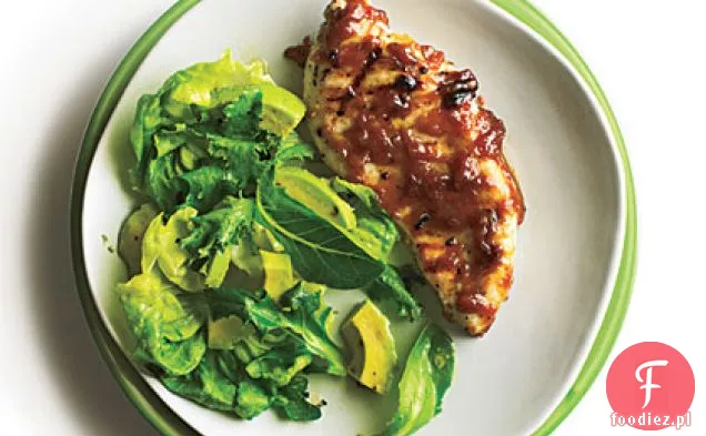 Grillowany kurczak z masłem brzoskwiniowym Bourbon