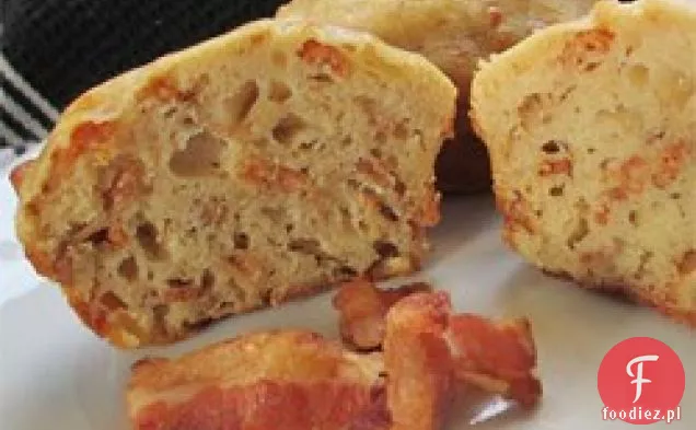 Muffiny Serowe Z Bekonem