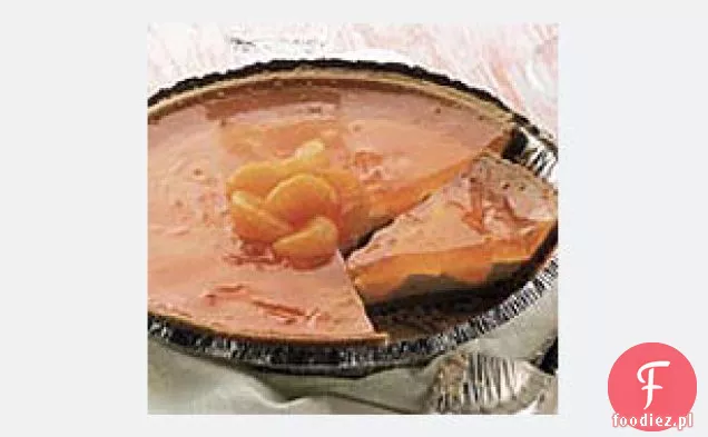 Sparkling Mandarin Orange Cream Pie