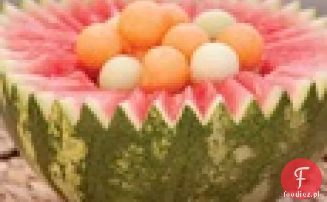 Mieszana Sałatka Z Melonem