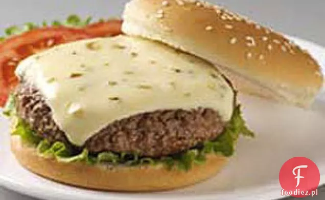 VELVEETA Jalapeno Nadziewane burgery