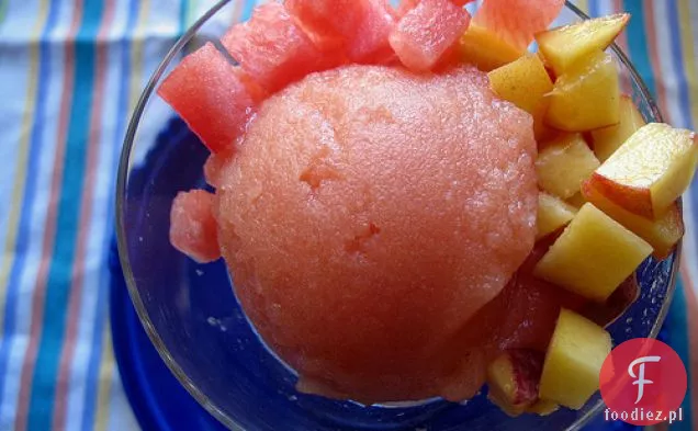Brzoskwiniowy Arbuz Sangria Sorbet