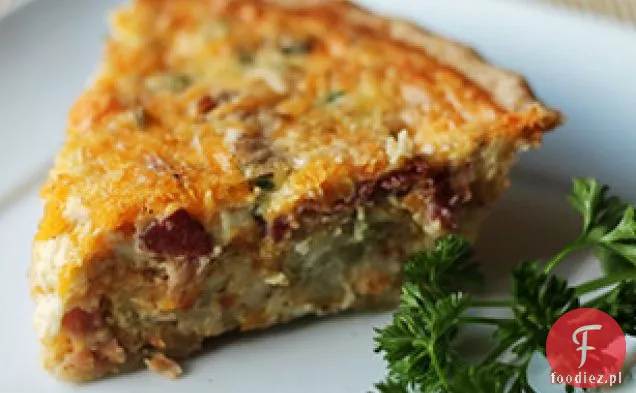 Bekon â € Tater śniadanie Quiche