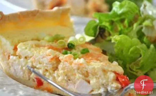 Quiche Z Kurczaka Z Kwaśną Śmietaną