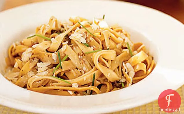 Kremowa Fettuccine z borowikami
