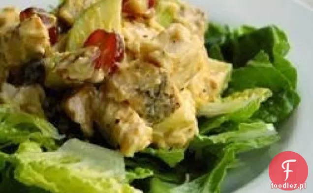 Owocowa Sałatka Z Kurczakiem Curry
