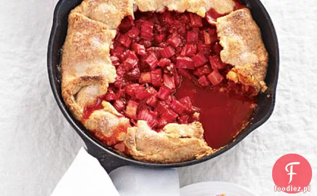 Tarta Malinowo-Rabarbarowa