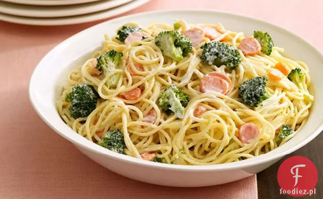 Pasta Primavera Alfredo