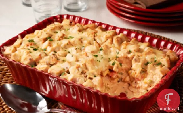 Kremowa Pomidorowo-Bazyliowa Zapiekanka Z Indyka