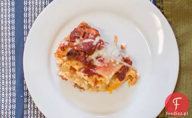 Zdrowe Życie Serowe Mięso Lasagne