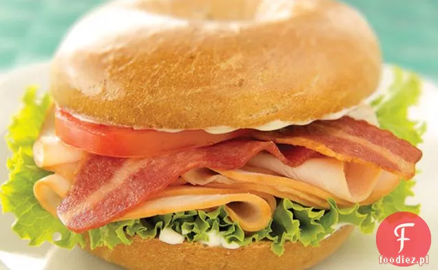 Turkey & Ranch Bagel Club