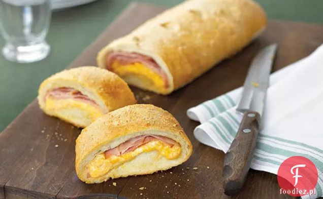 Szynka i Cheddar w bochenku