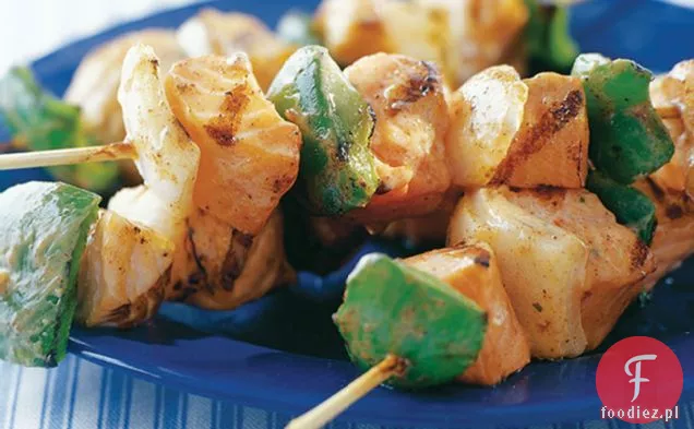 Pikantne Grillowane Kaboby Z Łososia