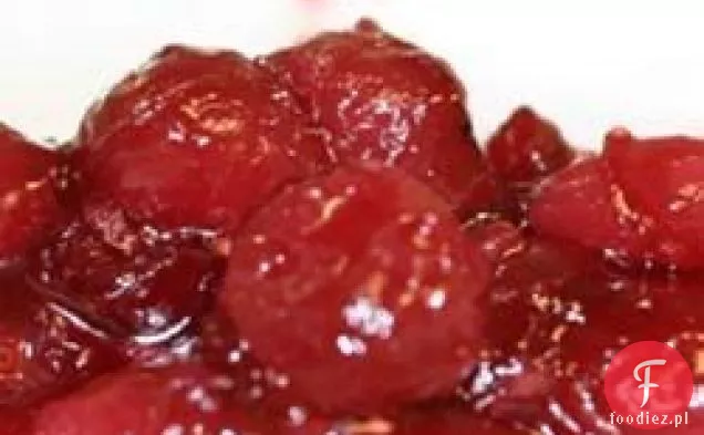 Przyprawiony Chutney Żurawinowy Z Jabłkami