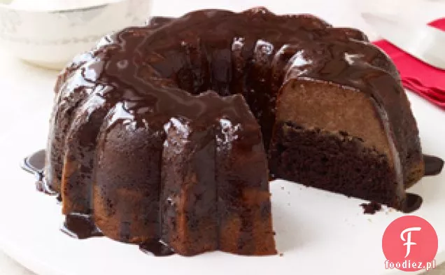 Chocoflan Potrójnie Czekoladowy