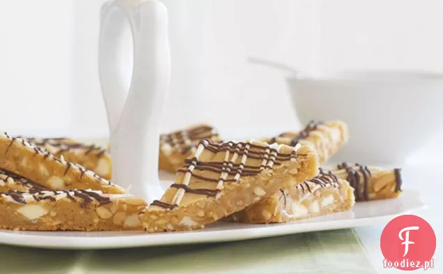 Chewy Choco-Nut Triangles