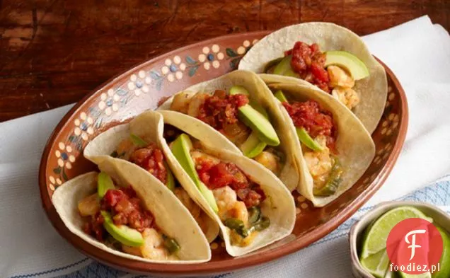 Serowe Tacos Z Krewetkami