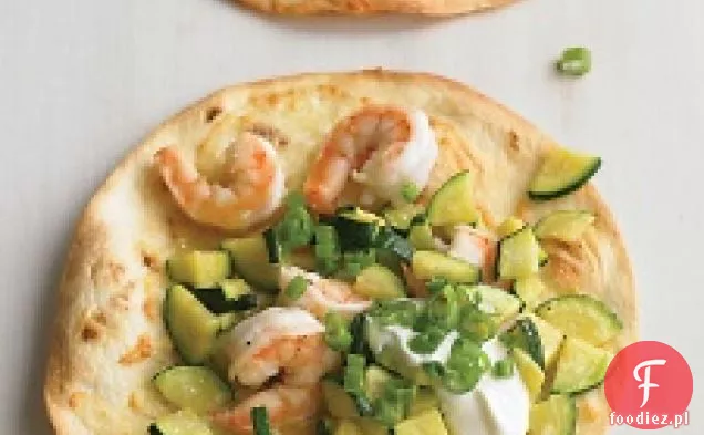 Krewetki I Cukinia Tostadas