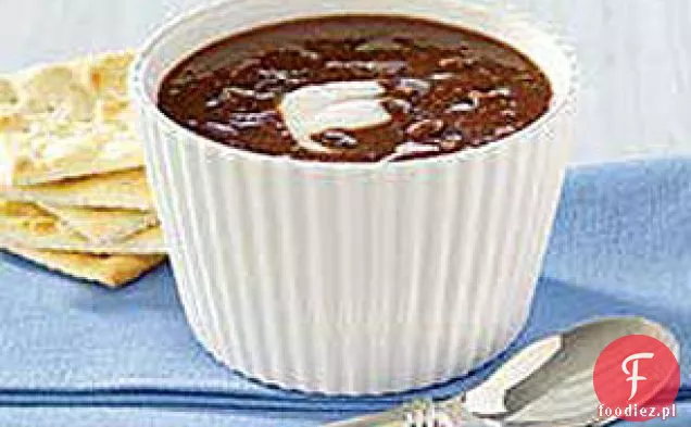 Zupa Z Czarnej Fasoli