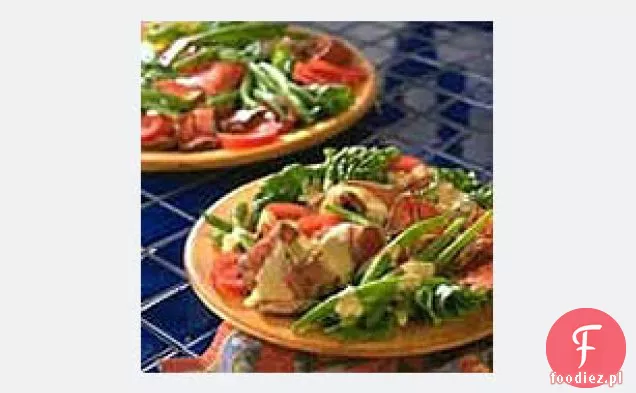 Grillowana Sałatka wołowo-fasolowa z pomidorami