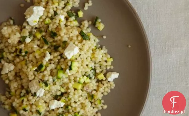 Sałatka Kuskus Z Cukinią, Cytryną I Ricottą Salata