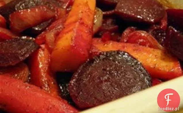 Purple Beet, Carrot, and Onion Medley