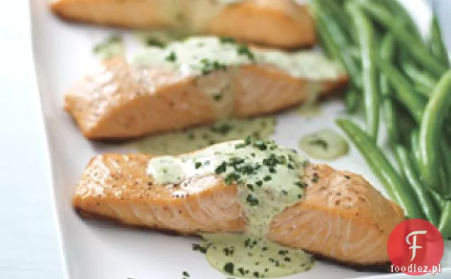 Grillowany Łosoś Pesto