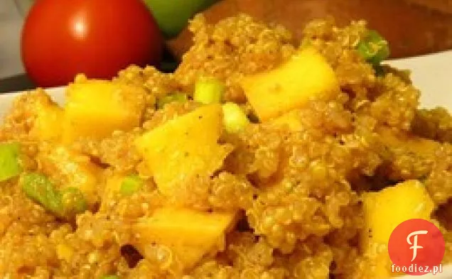Curry Quinoa Sałatka z Mango