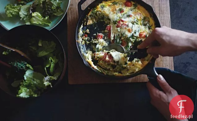 Cheesy Chorizo Frittata