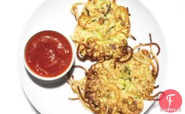 Naleśniki Ze Spaghetti I Cukinią