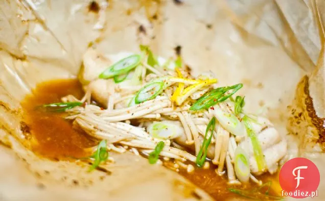 Hirame No Mushiyaki (flądra na parze)