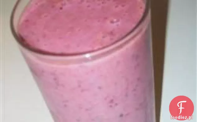 Koktajl bananowo-truskawkowy