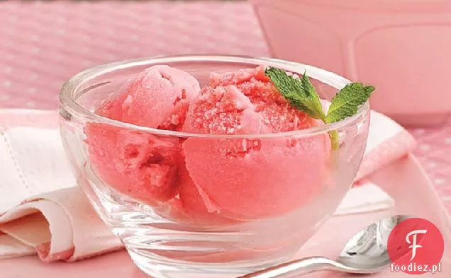 Sorbet Truskawkowo-Maślany