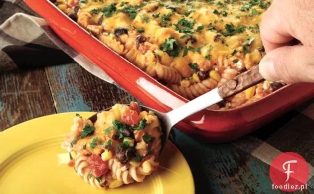 Mexican Pasta Vegetable Bake
