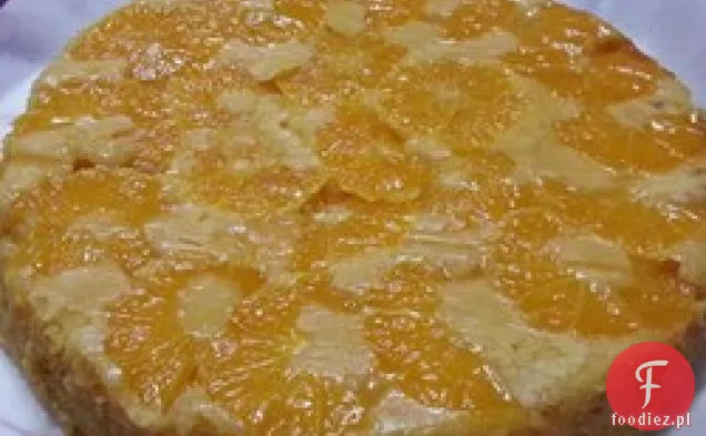 Pomarańczowy Tort Wegański