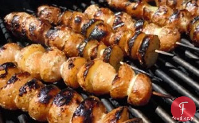 Ziemniaki Grillowane Na Szaszłyku