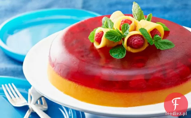 Żelatyna Warstwowa Mango-Malina