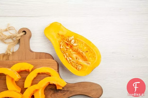 Zapiekanka z dyni, jajkiem i serem