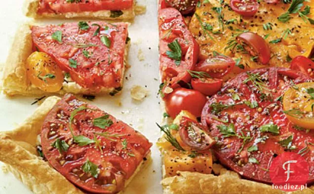 Herbed Tarta Pomidorowa