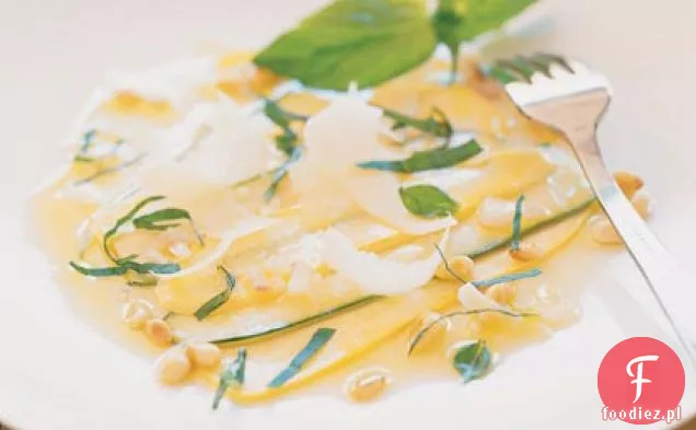 Carpaccio z cukinii szefa kuchni Paula Bertolli