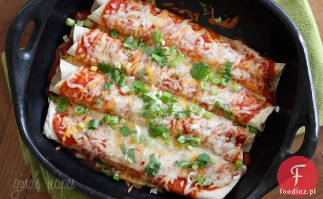 Serowe Cukinia Enchiladas