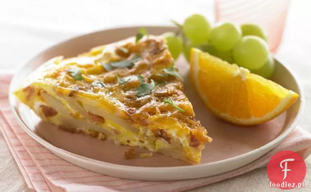 Serowy omlet Boczkowo-ziemniaczany