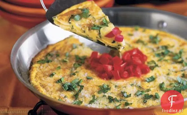Frittata Cukiniowo-Cebulowa