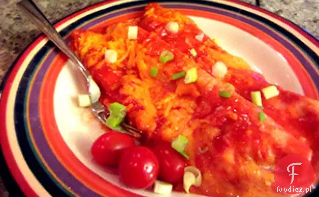 Kwaśna Śmietana Bezmięsne Enchiladas