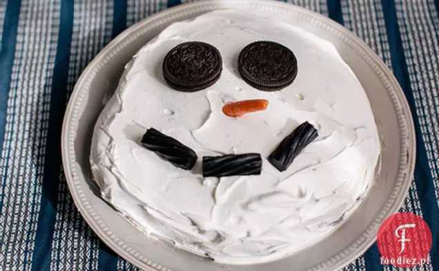 Ciastka I Śmietana Snowman Deser