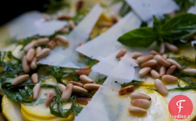 Carpaccio Z Żółtej Cukinii
