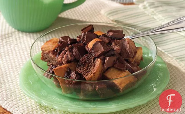 Pudding Chlebowy Z Podwójną Czekoladą