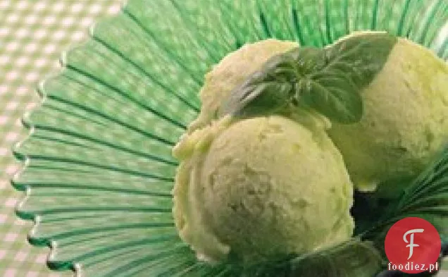 Sorbet ananasowo-bazyliowy