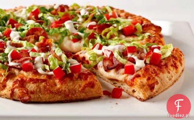 Pizza z polewą B. L. T.
